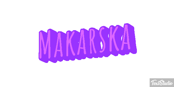 Makarska テキスト効果