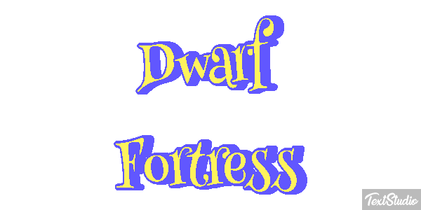 Dwarf Fortress Efecto de texto