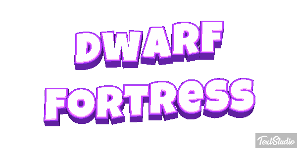 Dwarf Fortress Efecto de texto