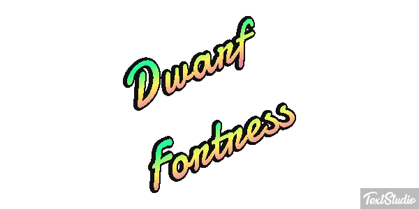 Dwarf Fortress Efecto de texto