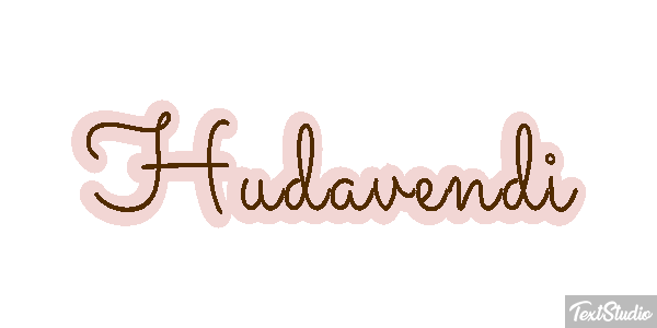 Hüdavendi Efeito do texto