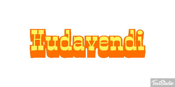 Hüdavendi Efeito do texto
