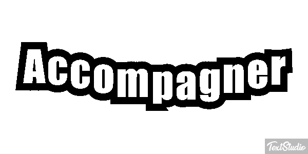 Accompagner Efekt tekstowy