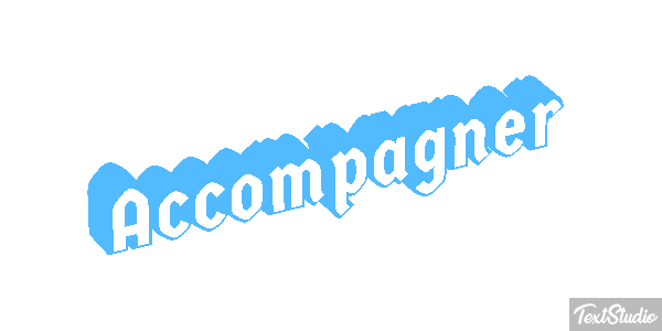 Accompagner Efekt tekstowy