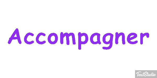 Accompagner Efekt tekstowy