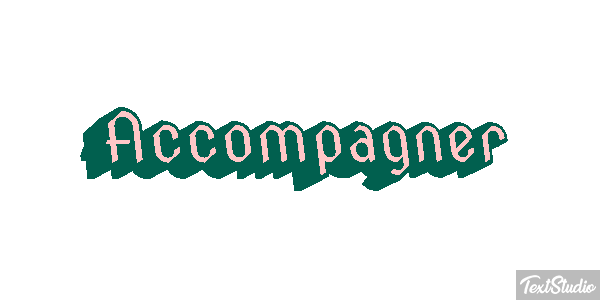 Accompagner Efekt tekstowy