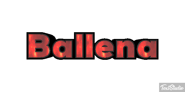 Ballena Text effect