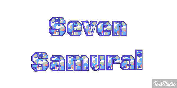 Seven Samurai Efekt tekstowy