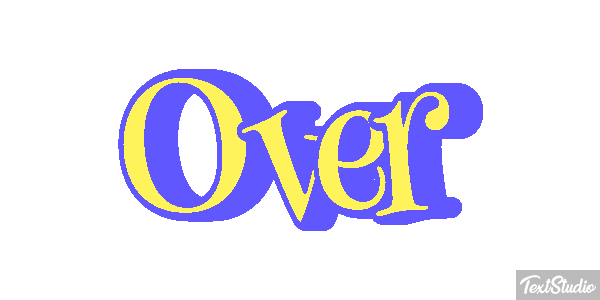 Over Text effect