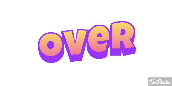 Over Text effect