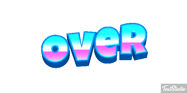 Over Text effect