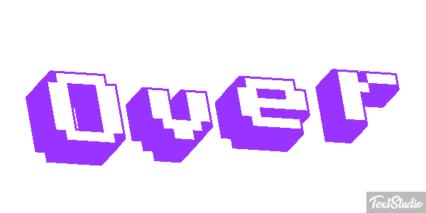 Over Text effect