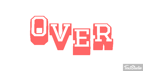 Over Text effect