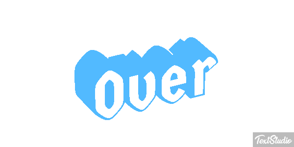 Over Text effect