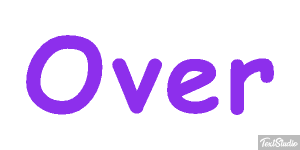 Over Text effect