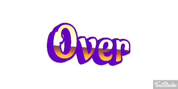Over Text effect