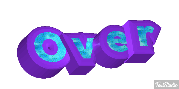 Over Text effect