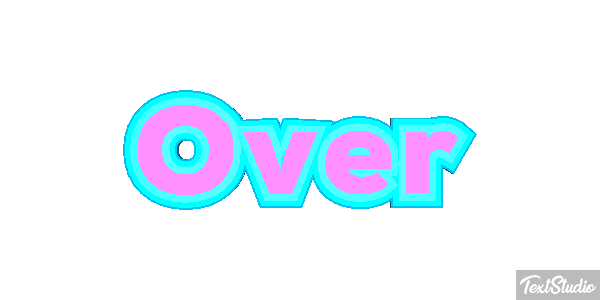 Over Text effect