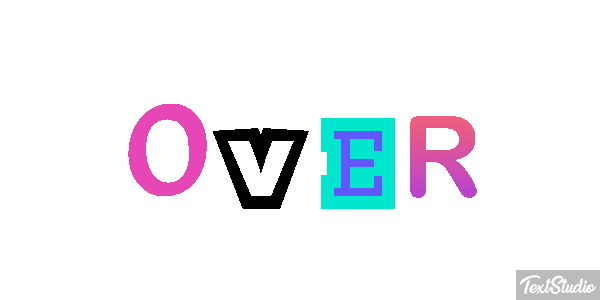 Over Text effect