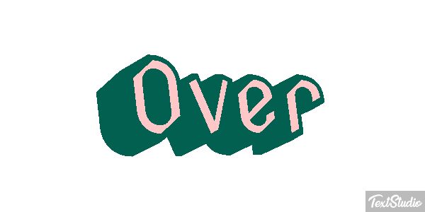 Over Text effect