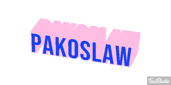 Pakosław Effetto testo