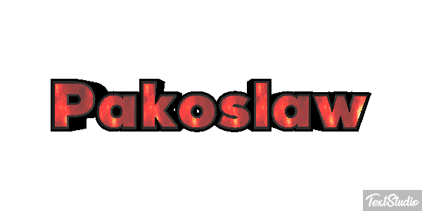 Pakosław Effetto testo