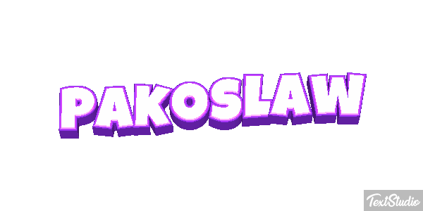 Pakosław Effetto testo