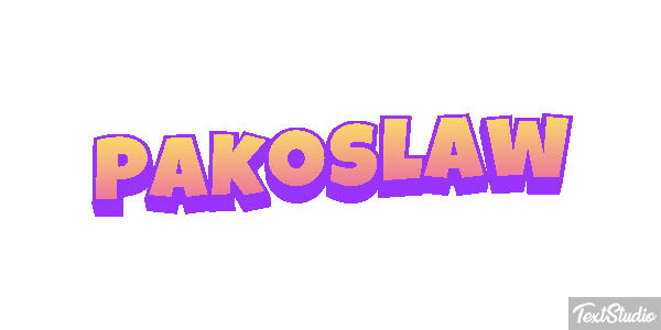 Pakosław Effetto testo