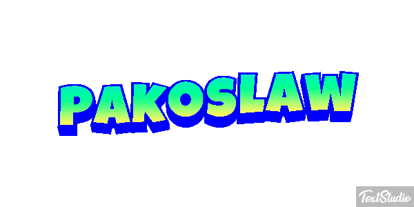 Pakosław Effetto testo