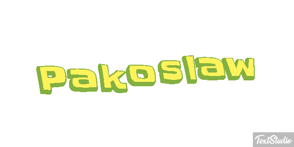 Pakosław Effetto testo