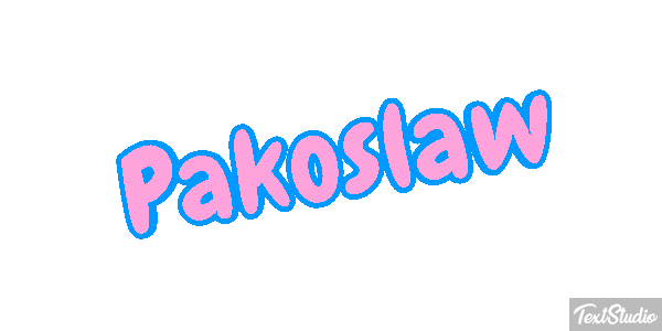 Pakosław Effetto testo