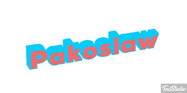 Pakosław Effetto testo