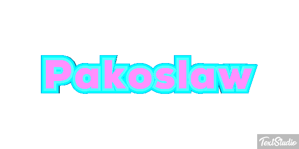 Pakosław Effetto testo