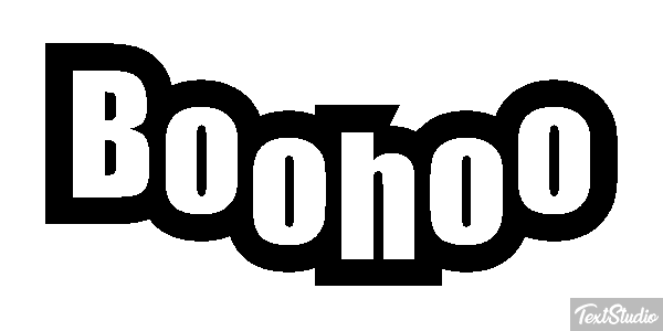Boohoo Efecto de texto