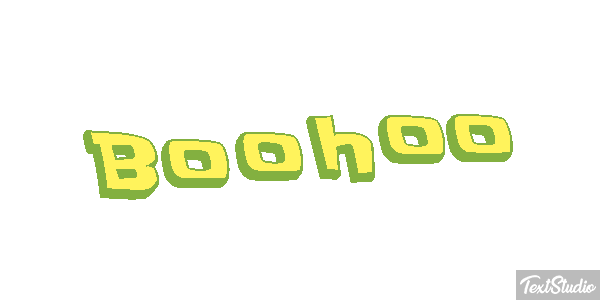 Boohoo Efecto de texto