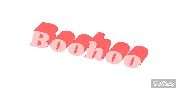 Boohoo Efecto de texto