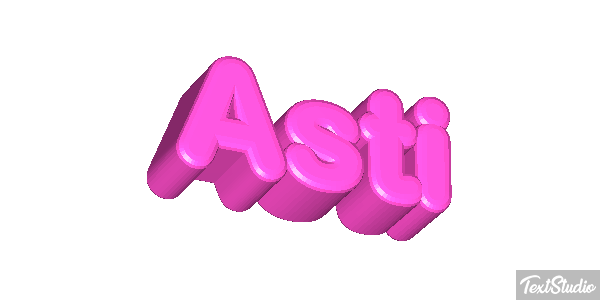 Asti Effetto testo
