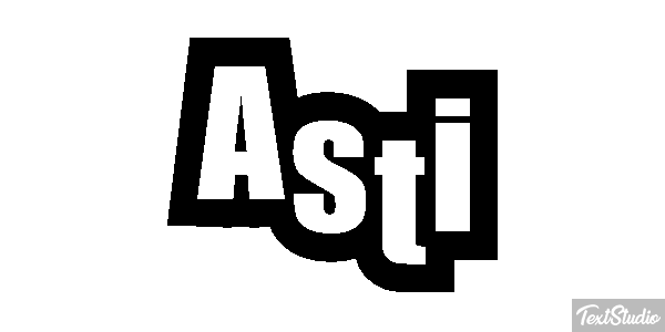 Asti Effetto testo