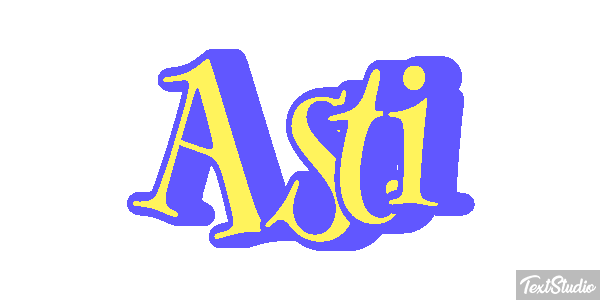 Asti Effetto testo