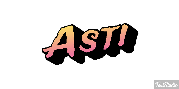 Asti Effetto testo