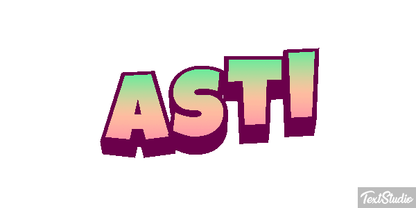 Asti Effetto testo
