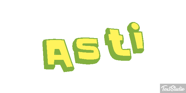 Asti Effetto testo