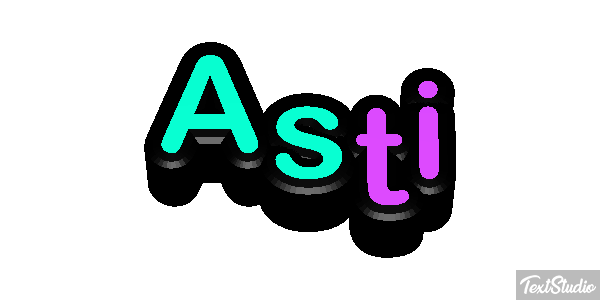 Asti Effetto testo