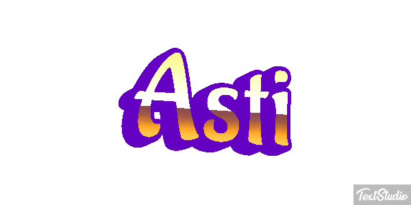 Asti Effetto testo