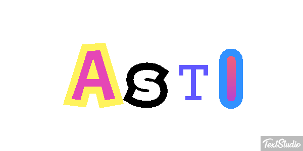 Asti Effetto testo