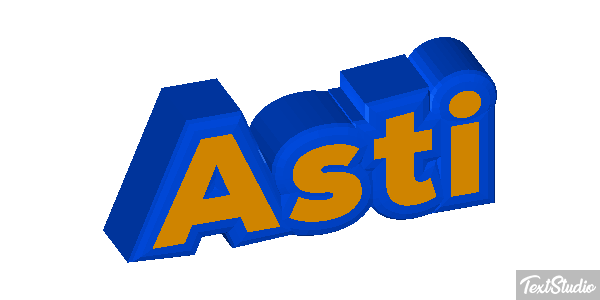 Asti Effetto testo