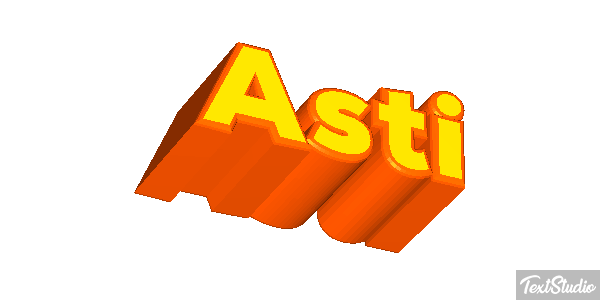 Asti Effetto testo