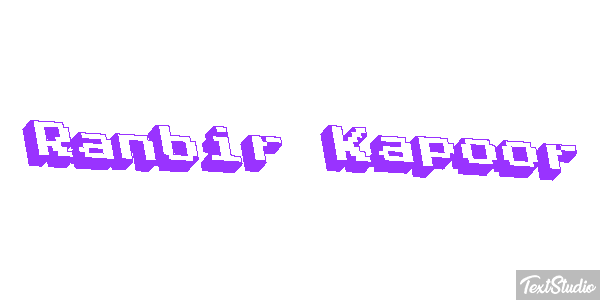 Ranbir Kapoor Efeito do texto