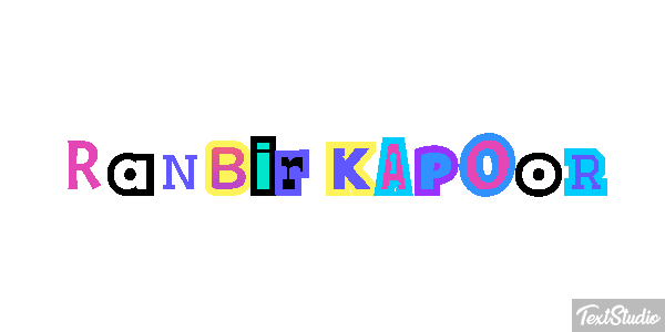 Ranbir Kapoor Efeito do texto