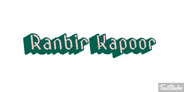 Ranbir Kapoor Efeito do texto